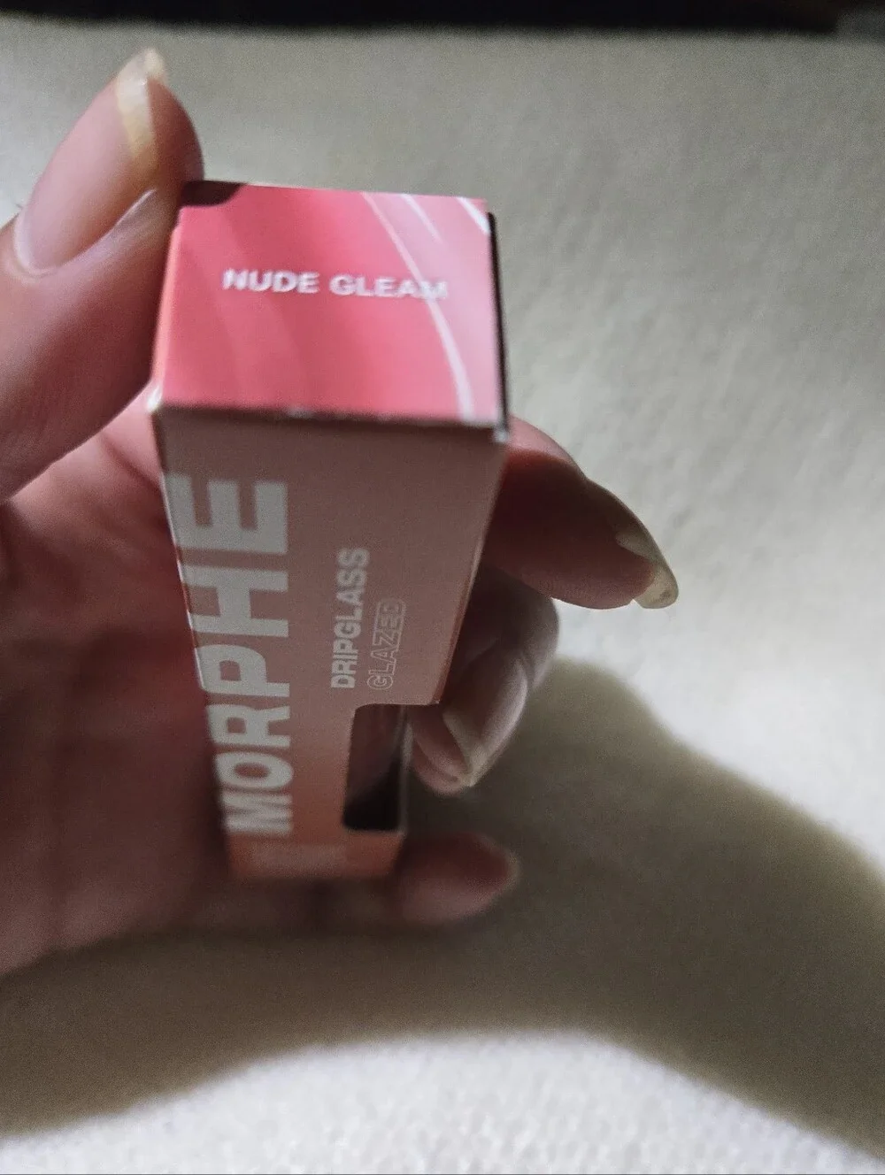 BNIB Morphe Dripglass Glazed High Shine Lip Gloss - Nude Gleam (New)